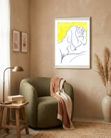 The Woman With Three Heads framed in a tender room thumbnail