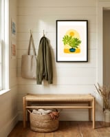 Sunday Morning framed in a relaxed room thumbnail