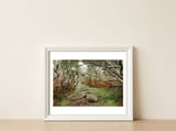 Undergrowth — framed, leaning against the wall thumbnail