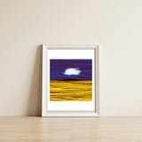 Cloud 7 — framed, leaning against the wall thumbnail