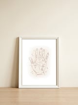 Palmistry — framed, leaning against the wall thumbnail