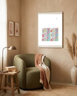 Houses And Birds framed in a tender room thumbnail