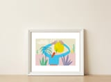 Paradise — framed, leaning against the wall thumbnail