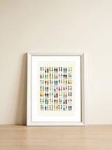 Twins — framed, leaning against the wall thumbnail