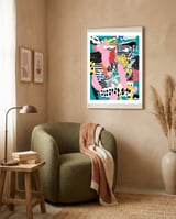 Tennis Court framed in a tender room thumbnail
