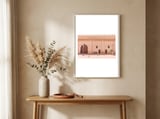 Moroccan Street Marrakech framed in a welcoming room thumbnail