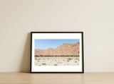 Middle East Desert Road — framed, leaning against the wall thumbnail