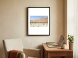Middle East Desert Road framed in a focused room thumbnail
