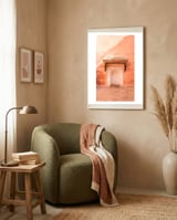 Moroccan Doorway Portrait framed in a tender room thumbnail