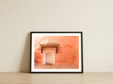 Moroccan Doorway — framed, leaning against the wall thumbnail