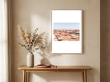 Moroccan Rooftop 1 framed in a welcoming room thumbnail