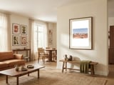 Moroccan Rooftop 3 framed in a grounding room thumbnail