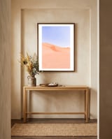 Sahara Desert Portrait framed in a welcoming room thumbnail