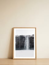 Seljalandsfoss Waterfall Iceland 2 — framed, leaning against the wall thumbnail
