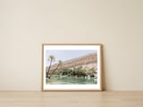 Tropical Oasis — framed, leaning against the wall thumbnail