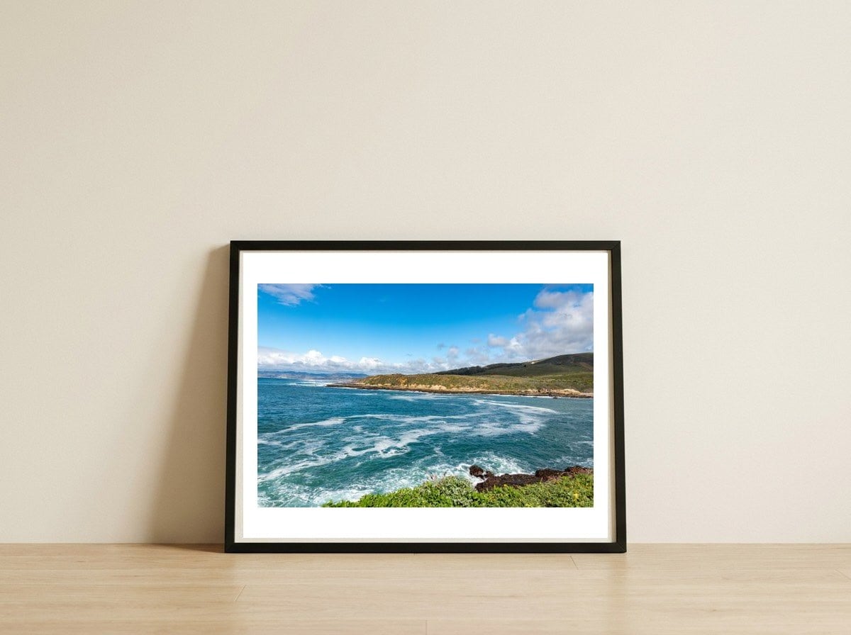 Montana De Oro — framed, leaning against the wall