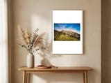 Mt Baldy framed in a welcoming room thumbnail