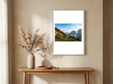 North Cascades framed in a welcoming room thumbnail