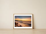 Olympic Sunset — framed, leaning against the wall thumbnail
