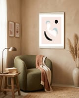 Expecting framed in a tender room thumbnail