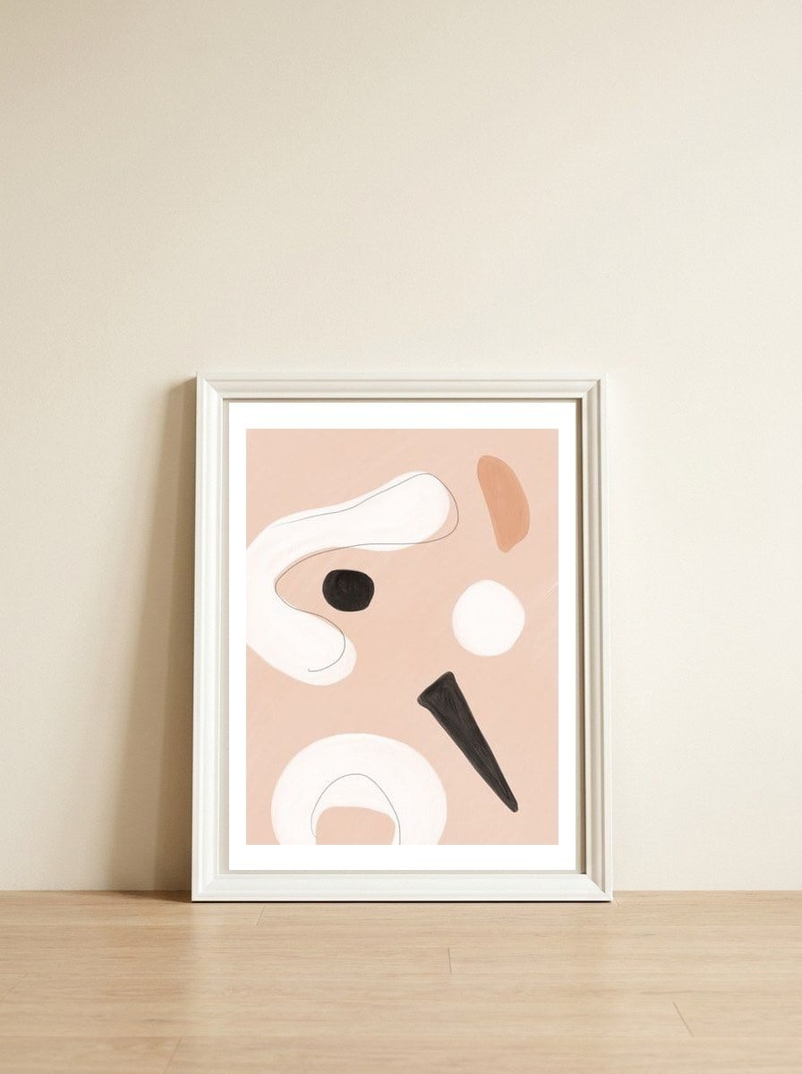 Picking Up The Pieces — framed, leaning against the wall