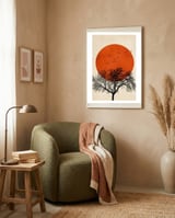 Dreamers Rouge framed in a tender room thumbnail