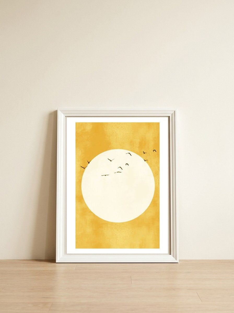 Eternal Sunshine — framed, leaning against the wall
