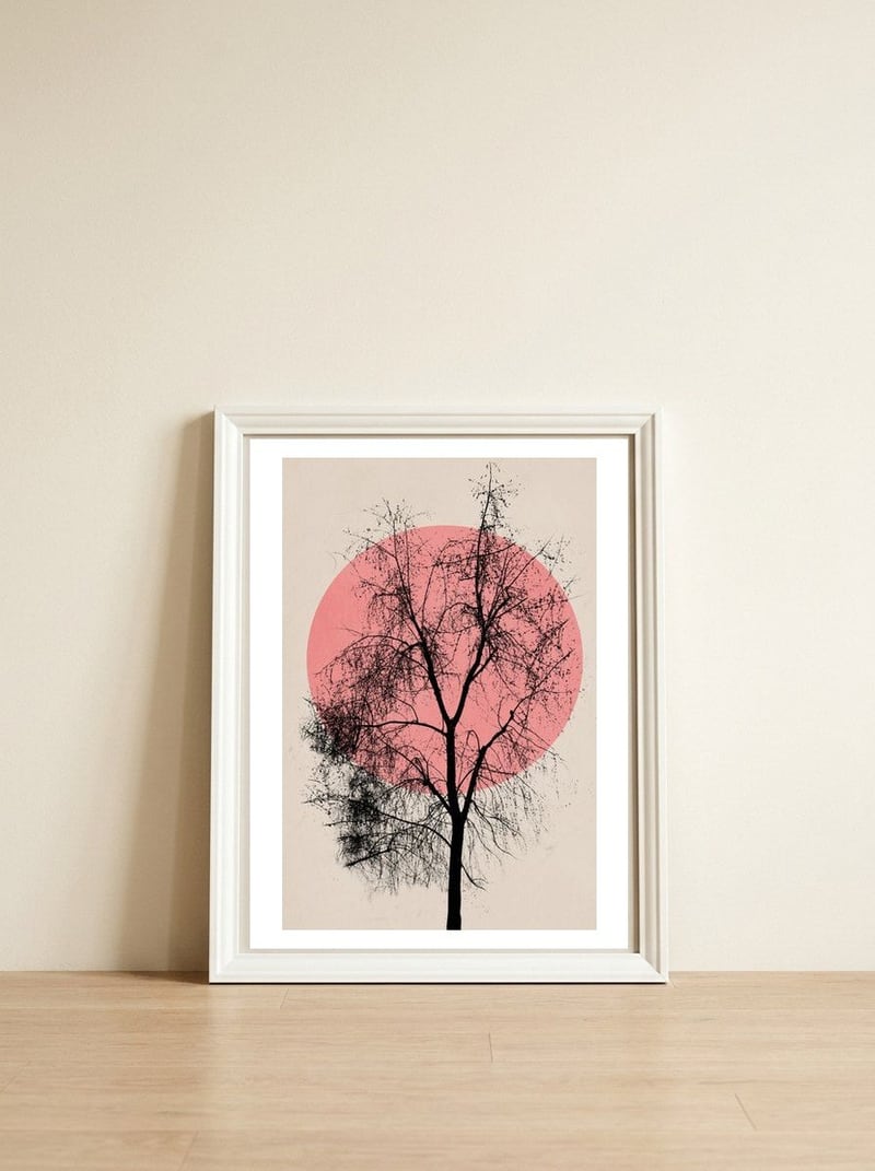 Memories And Moments — framed, leaning against the wall