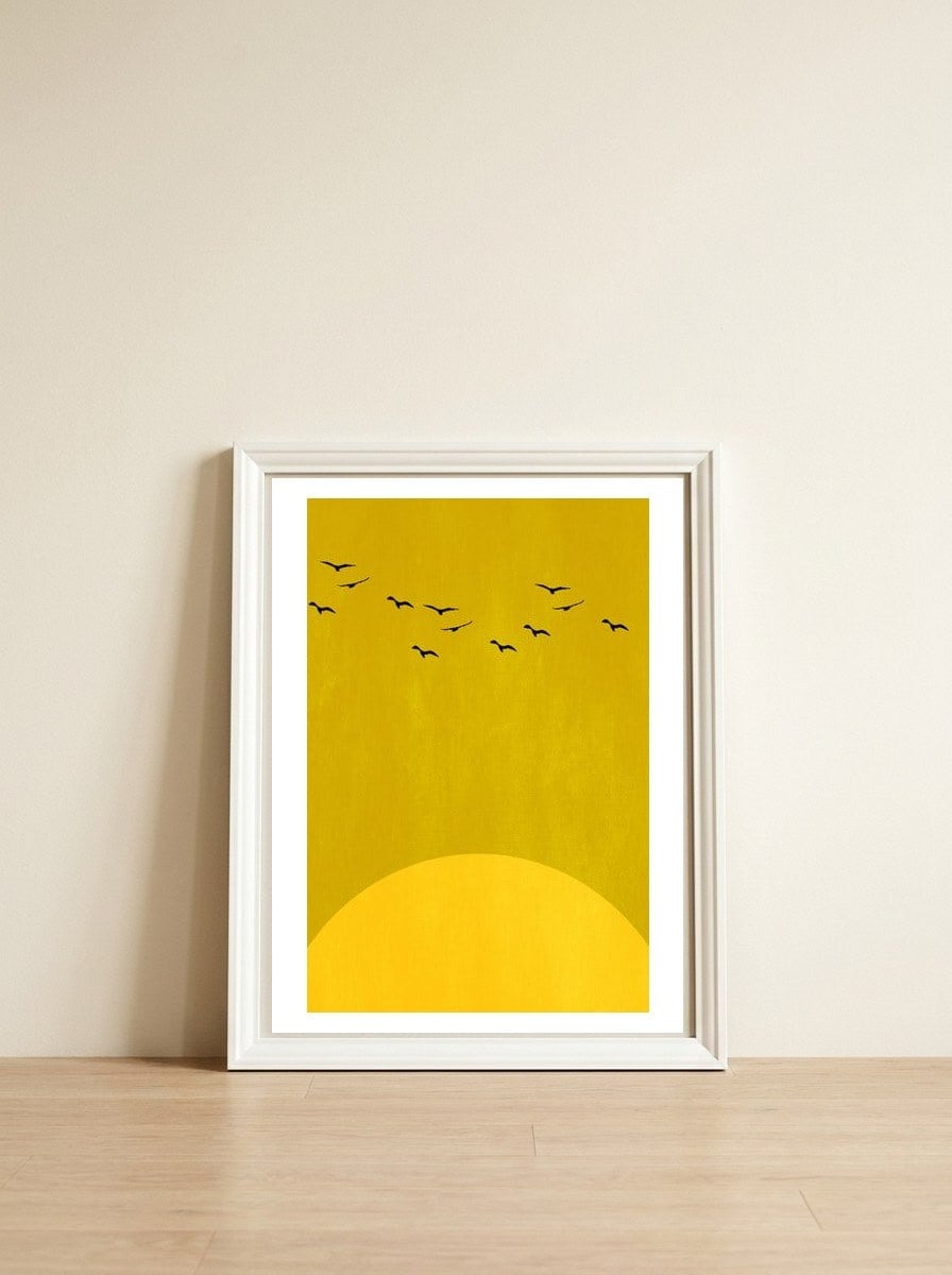 Sundance — framed, leaning against the wall