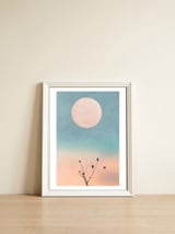 Waking Up Warm — framed, leaning against the wall thumbnail