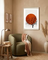 Warm Winter framed in a tender room thumbnail