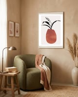 Winter Flowers framed in a tender room thumbnail