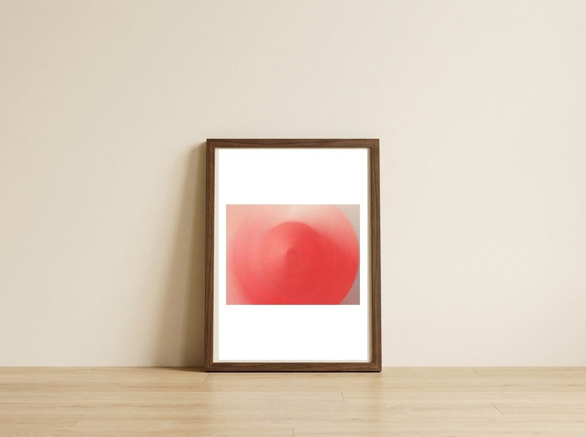 Out Focus 06 — framed, leaning against the wall