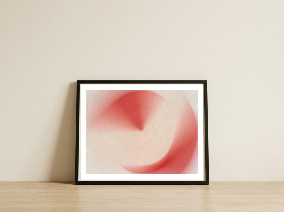 Out Focus 07 — framed, leaning against the wall