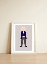 Einstein — framed, leaning against the wall thumbnail