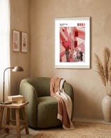 Muralla Roja framed in a tender room thumbnail