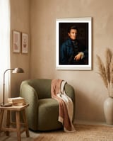 Bowie framed in a tender room thumbnail
