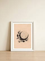 Black Moon — framed, leaning against the wall thumbnail
