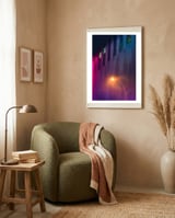 City Lights framed in a tender room thumbnail