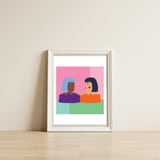 Cool Girls — framed, leaning against the wall thumbnail
