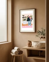 Vases framed in a serene room thumbnail