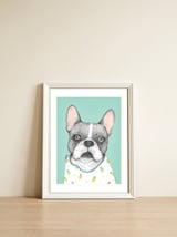 Frenchy — framed, leaning against the wall thumbnail