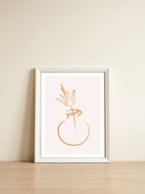 Flower 012 — framed, leaning against the wall thumbnail