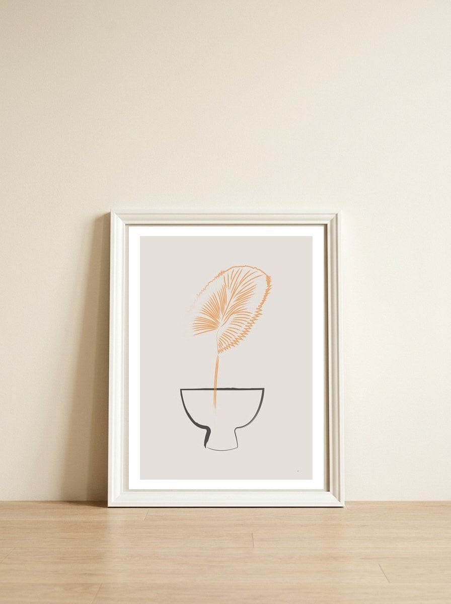Still Life 03 — framed, leaning against the wall