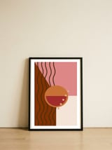 Composition Number 1 — framed, leaning against the wall thumbnail