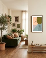 Composition Number 2 framed in a grounding room thumbnail
