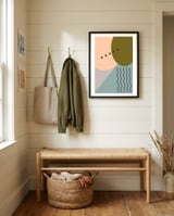 Composition Number 2 framed in a relaxed room thumbnail