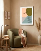 Composition Number 2 framed in a tender room thumbnail