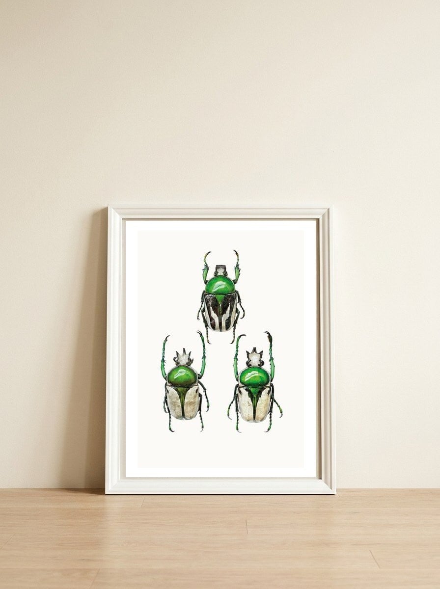 Cc Insects 04 — framed, leaning against the wall