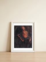 Let Me Think — framed, leaning against the wall thumbnail